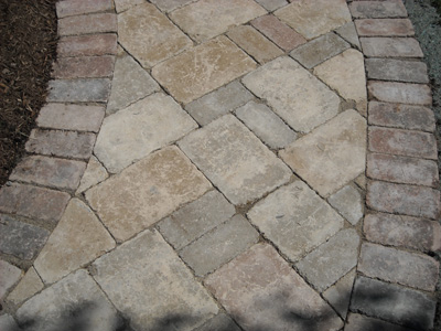 Troy Michigan Brick Pavers Walkway